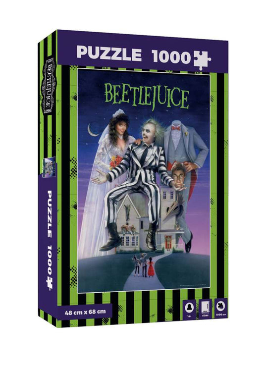 Beetlejuice movie poster 1000 pcs Pussel