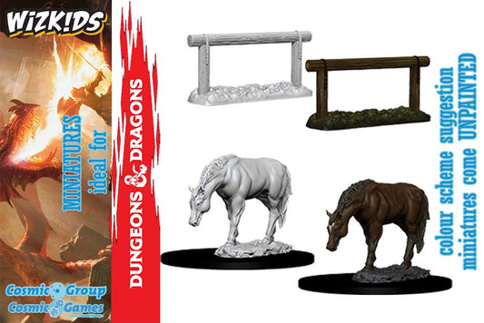 Wizkids um horse & hitch