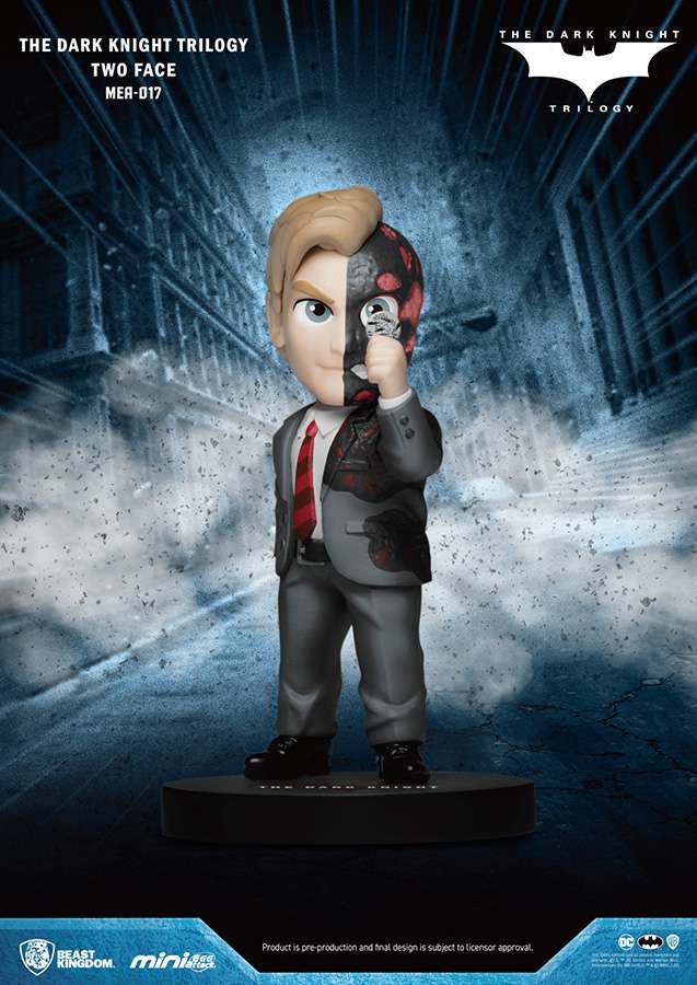 Dark knight trilogy two face mini egg