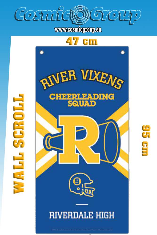 Riverdale cheeerleading wall banner