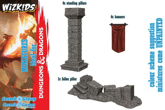 Wizkids um pillars & banners