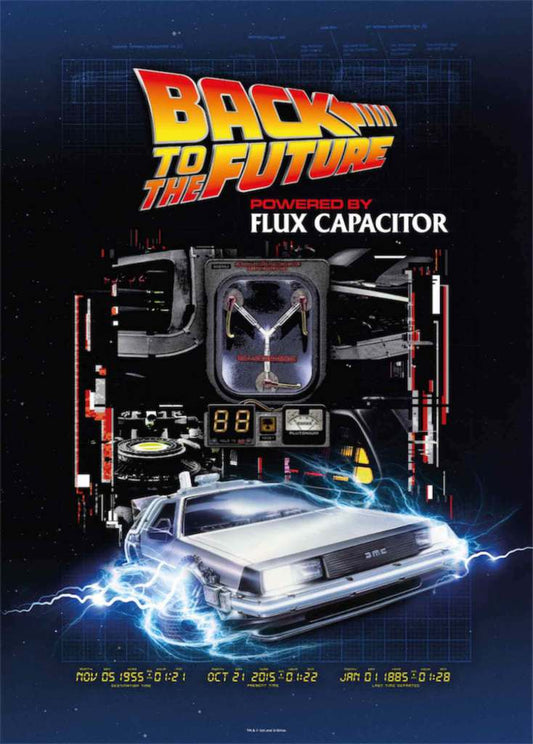 Back to the Future flux Capacitor 1000 pcs Pussel