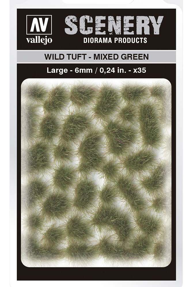 Tuft wild sc416 mixed green large