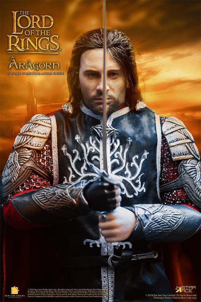 Lord of the Rings king aragorn 2.0 regular 1/8 Figur