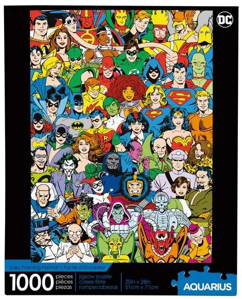 Dc retro cast 1000 pcs Pussel