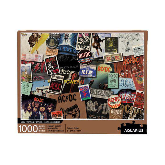 Ac/dc albums 1000 pcs Pussel