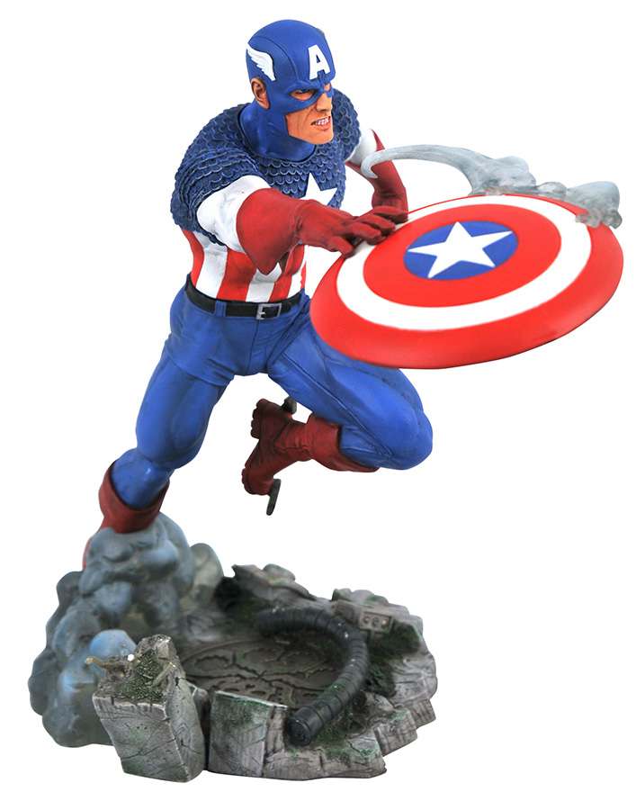 Marvel gallery vs Captain america pvc st