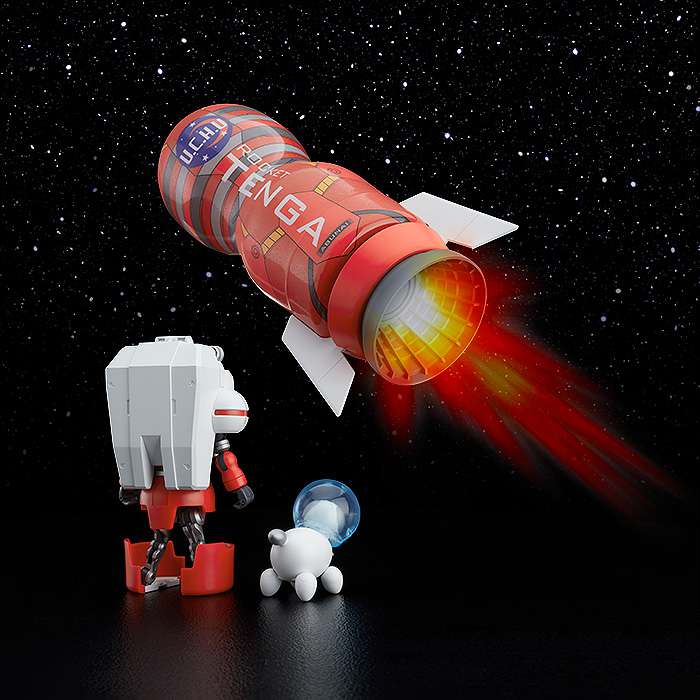 Space tenga robo dx rocket mission set