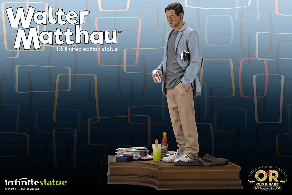 Walter matthau old&rare 1/6 resin Staty