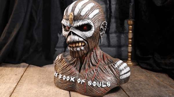 Iron maiden the book of souls bust box