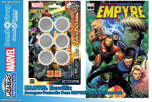 Mhc avengers f4 empyre dice & token