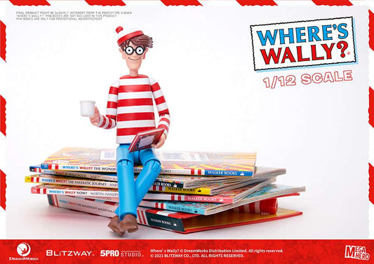 Where's wally 1/2 scale reg. Figur