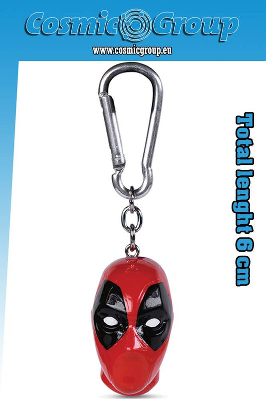 Deadpool resin 3d Nyckelring