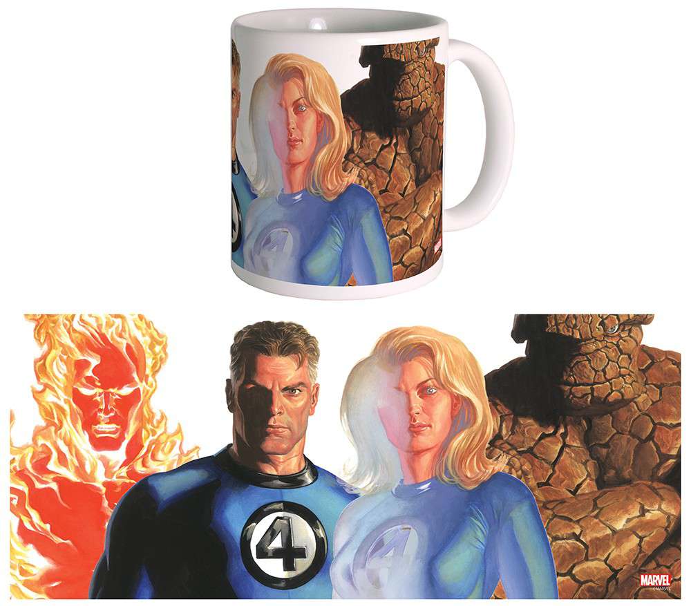 Alex ross the fantastic four mug