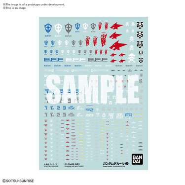 Gundam decal 121 gumdam age multiuse 1