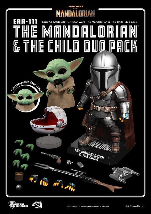 Star Wars egg aa mandalorian & the child duo pk