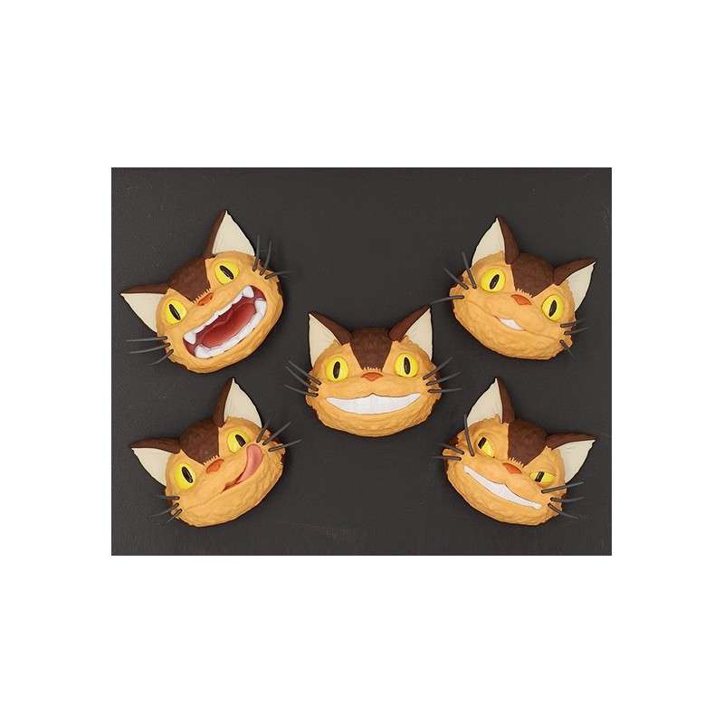 Totoro catbus faces magnets box (6)