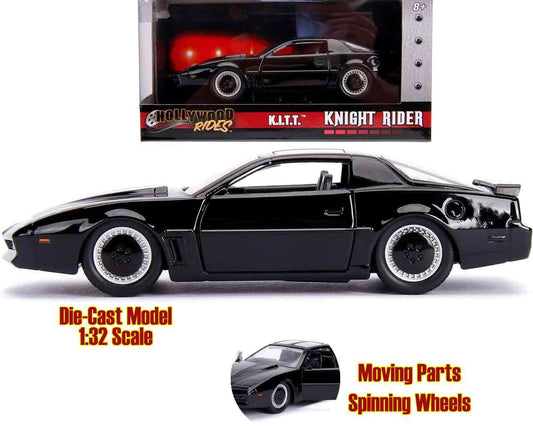 Knight rider - k.i.t.t. 1982 pontiac firebird trans am - 1:32 die cast model