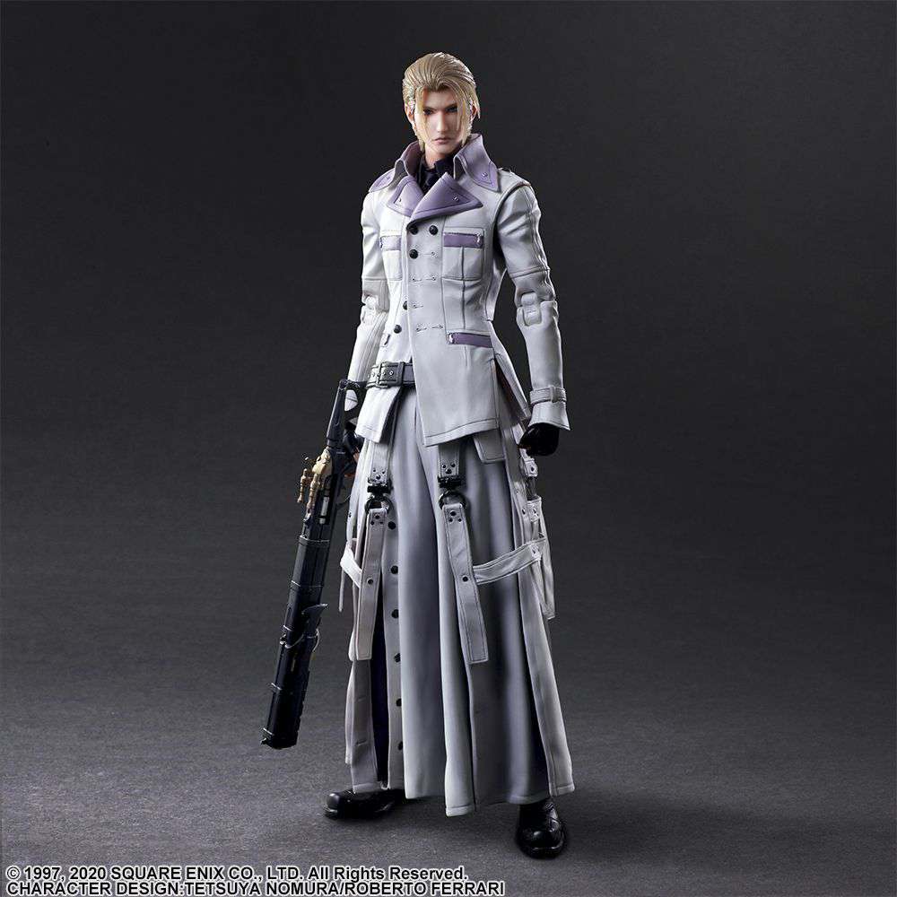 Ff vii remake rufus shinra play arts kai