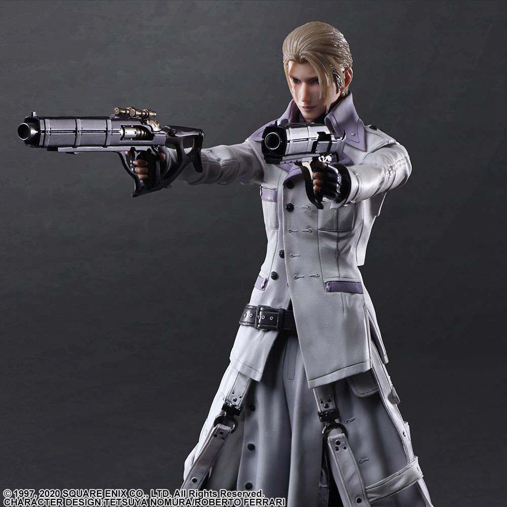 Ff vii remake rufus shinra play arts kai