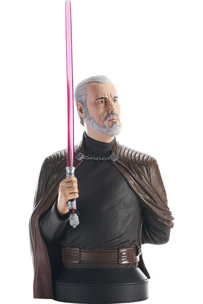 Star Wars revenge of the sith count dooku bust