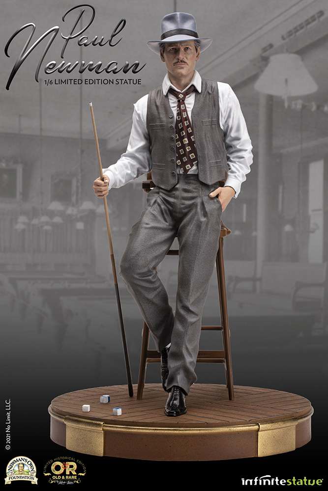 Paul newman old&rare 1/6 resin Staty