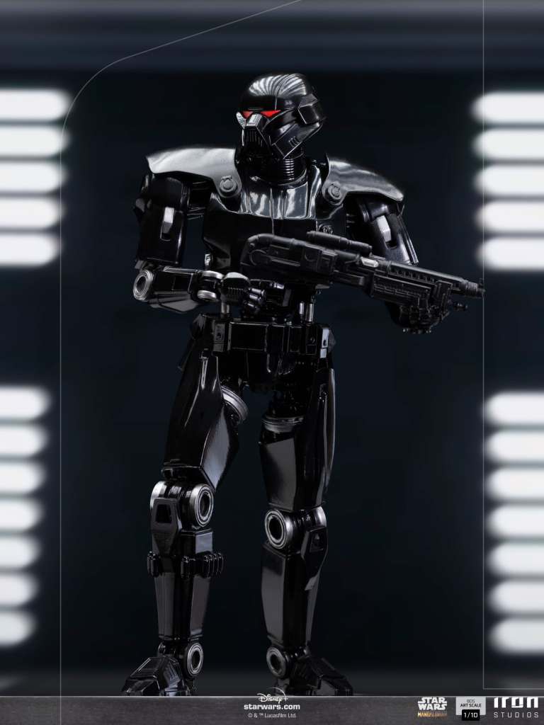 Mandalorian dark trooper 1/10 Staty