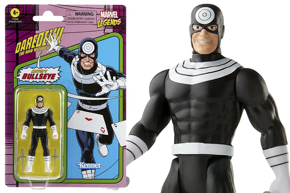 Marvel legends retro bullseye af