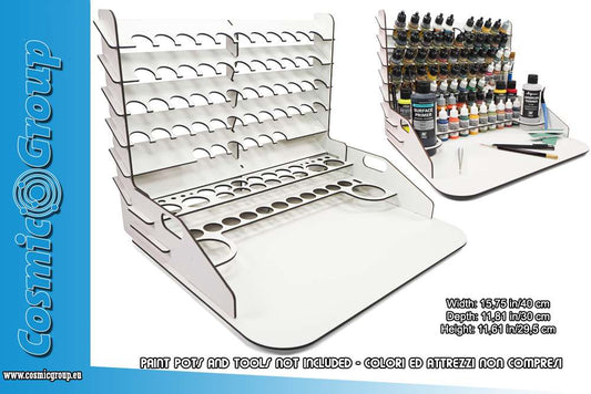 Paint display and work st w storag 40x30