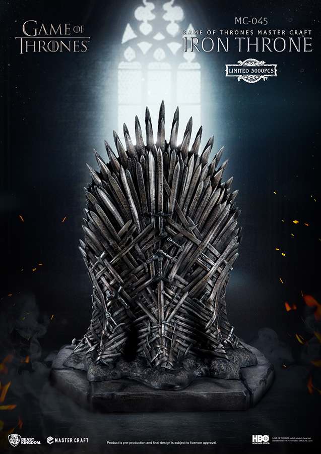 Got iron throne master craft Staty