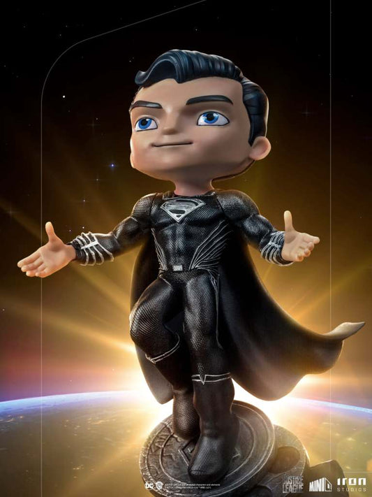 Justice league superman black minico