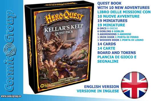 Heroquest kellar keep english