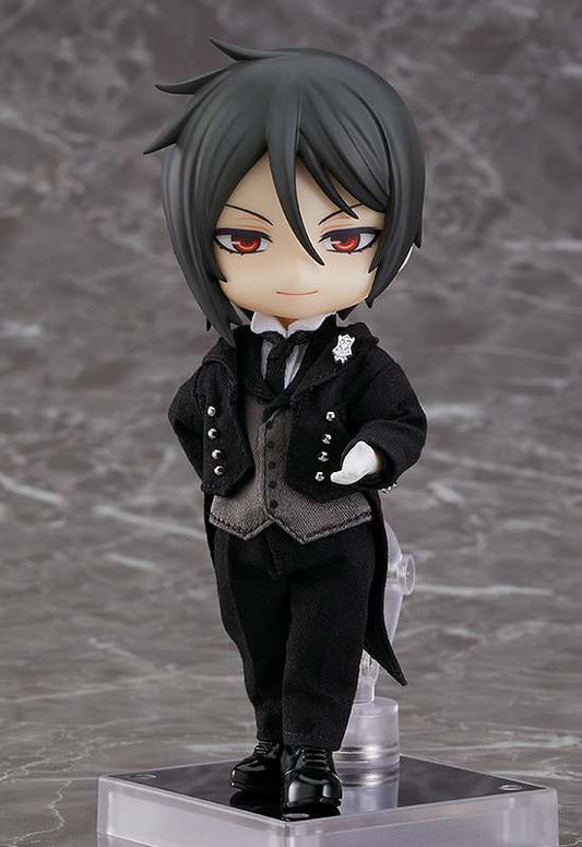 Black butler sebastian nendoroid Docka