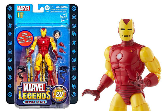 Marvel legends 20years iron man af