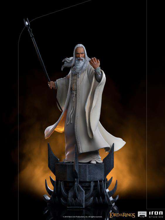 Lord of the Rings saruman 1/10 art Staty