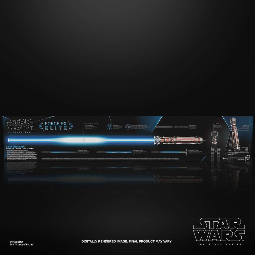 Star Wars Black Label leia organa lightsaber replica