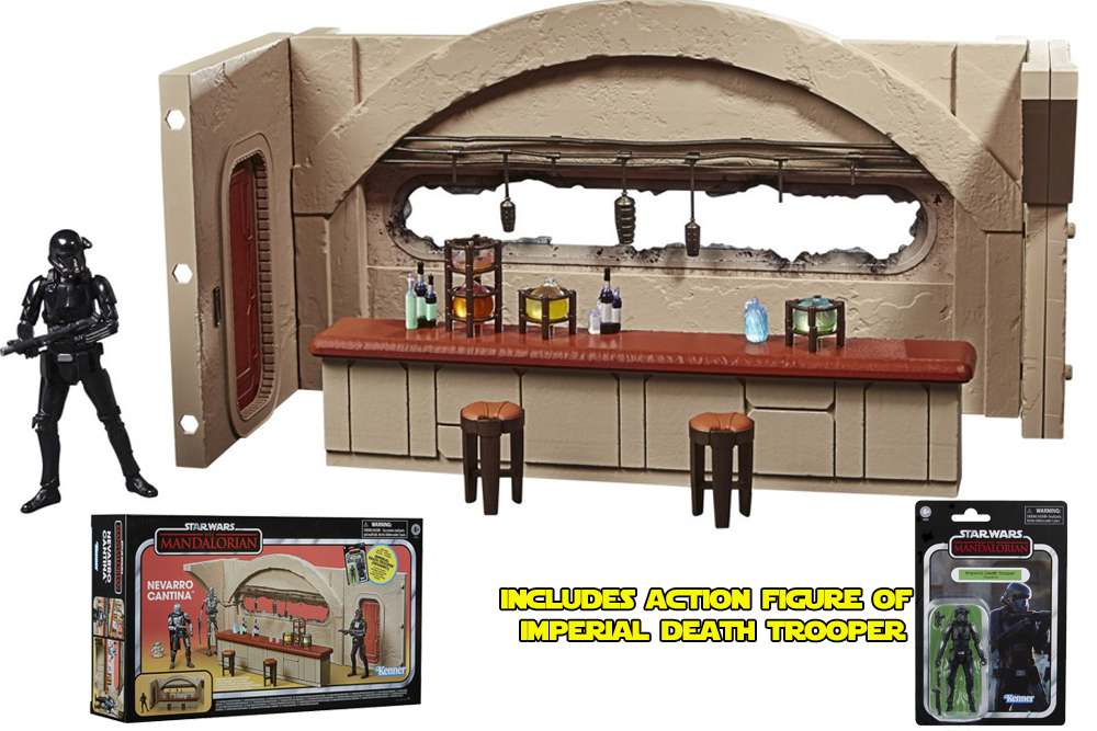 Star Wars Vintage the cantina shootout diorama