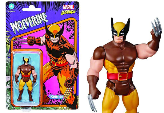 Marvel legends retro wolverine af