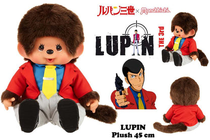 Lupin 3rd-monchhichi Gosedjur lupin 45cm