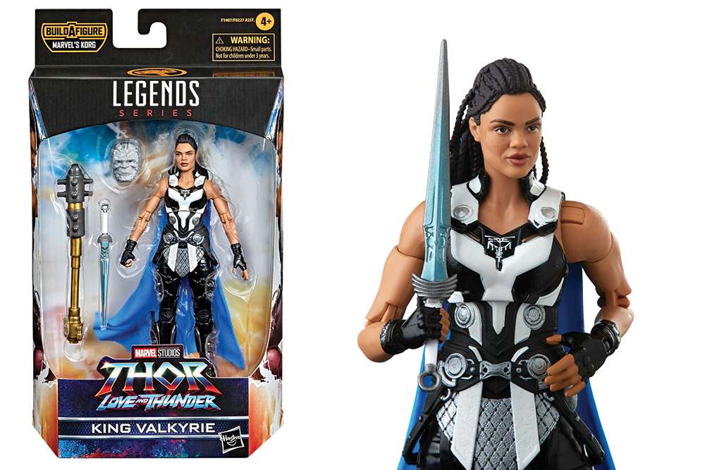 Marvel legends thor lt king valkyrie af