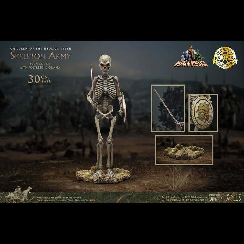 Ray harryhausen skeleton army Staty