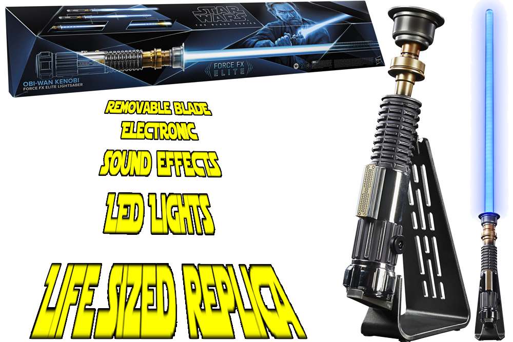 Star Wars Black Label obi-wan lightsaber replica