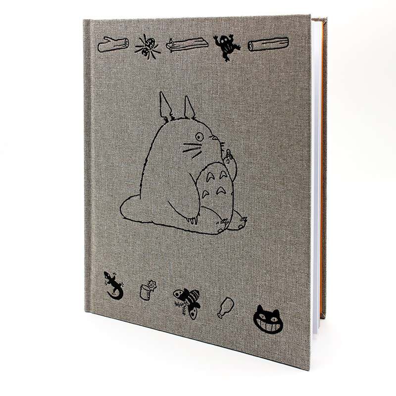 Totoro cloth cover sketchbook