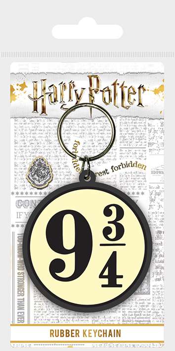 Harry potter 9 3/4 rubber Nyckelring