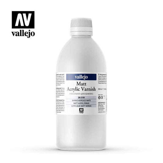 Auxiliary mat varnish 500ml 28518