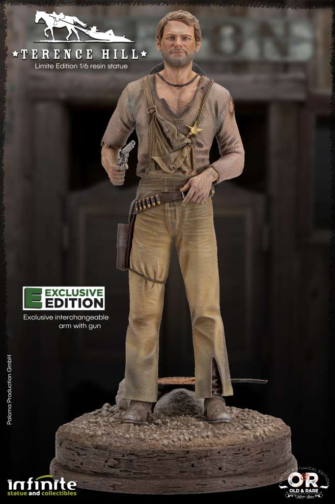 Terence Hill 1/6 Resin Statue - Webbexklusiv Samlarfigur