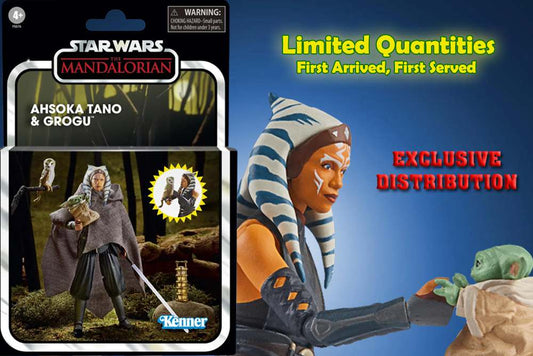 Star Wars Vintage ahsoka tano & grogu Limited Edition Actionfigur