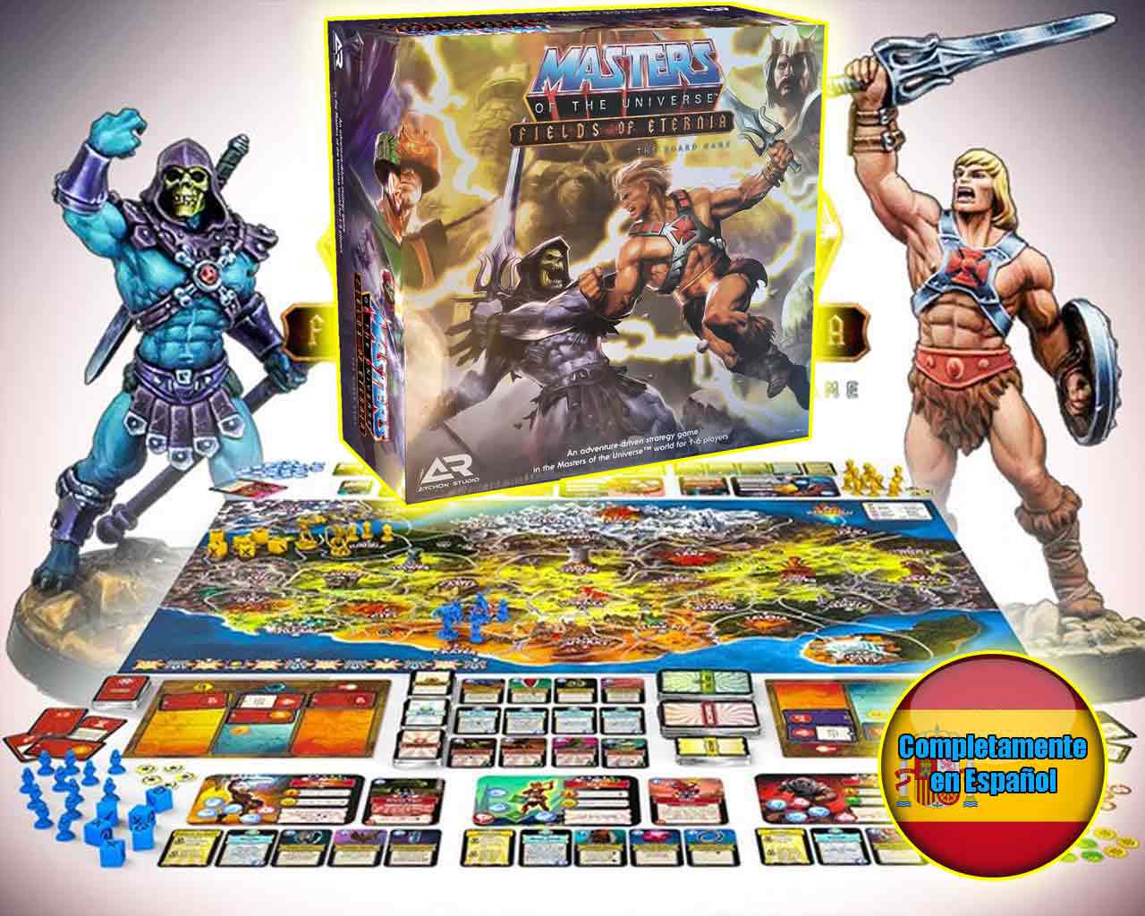 Masters of the universe-fields of eternia-edición española