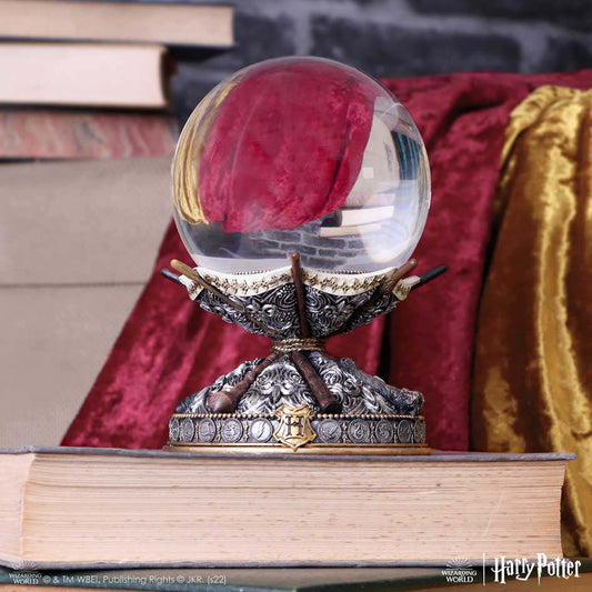 Harry potter Trollstav crystal ball & holder