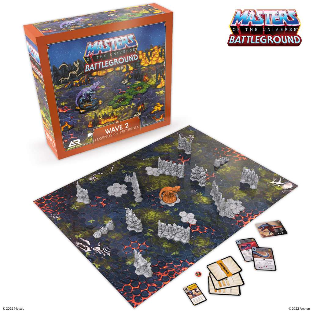 Masters of the Universe:battleground - wave 2- legends of preternia spa